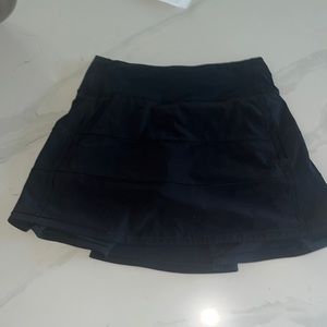 Black Lululemon skirt size 0.
